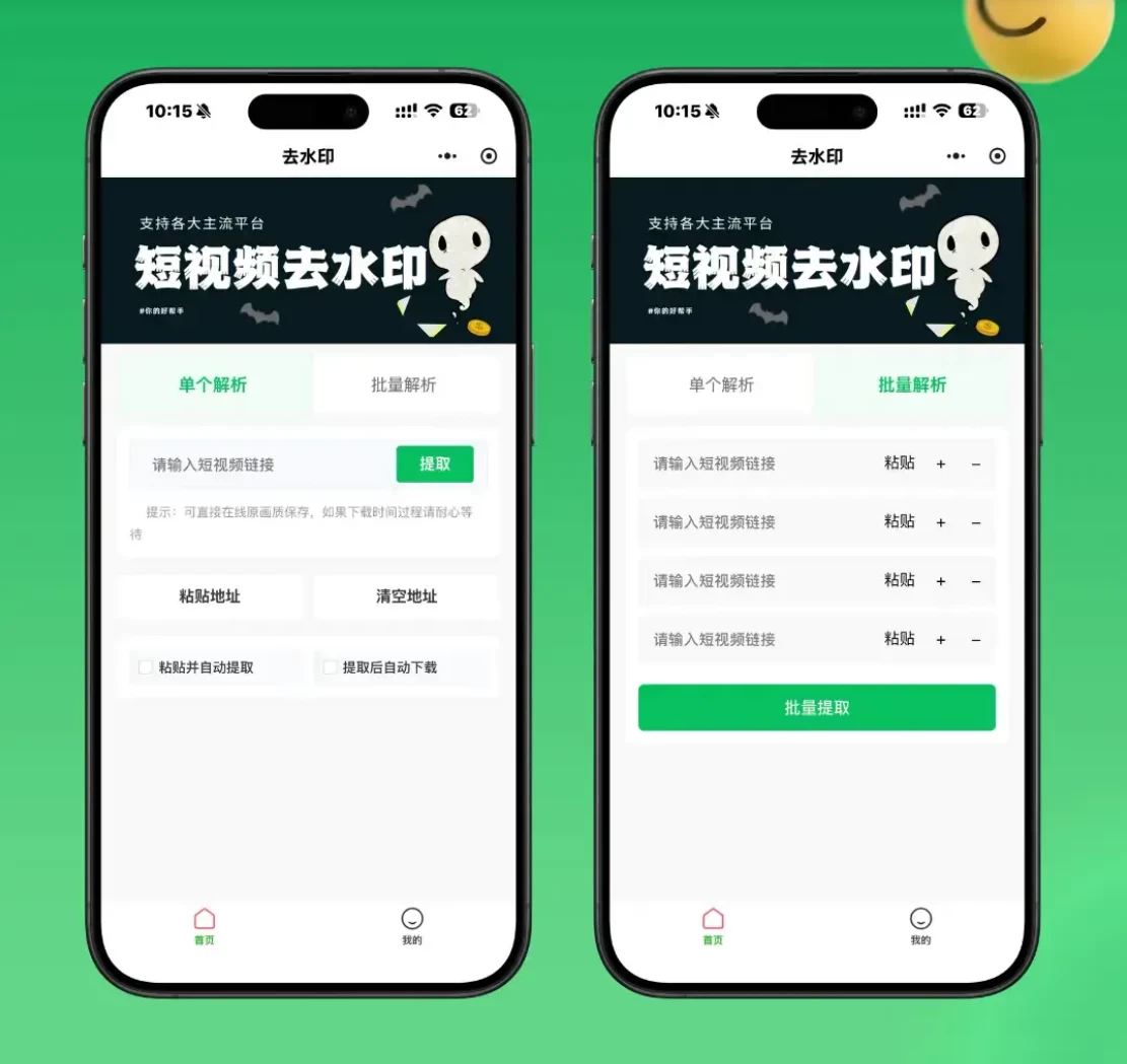 2026最新去水印小程序源码 v1.6.5 带流量主 第1张 2026最新去水印小程序源码 v1.6.5 带流量主 第1张