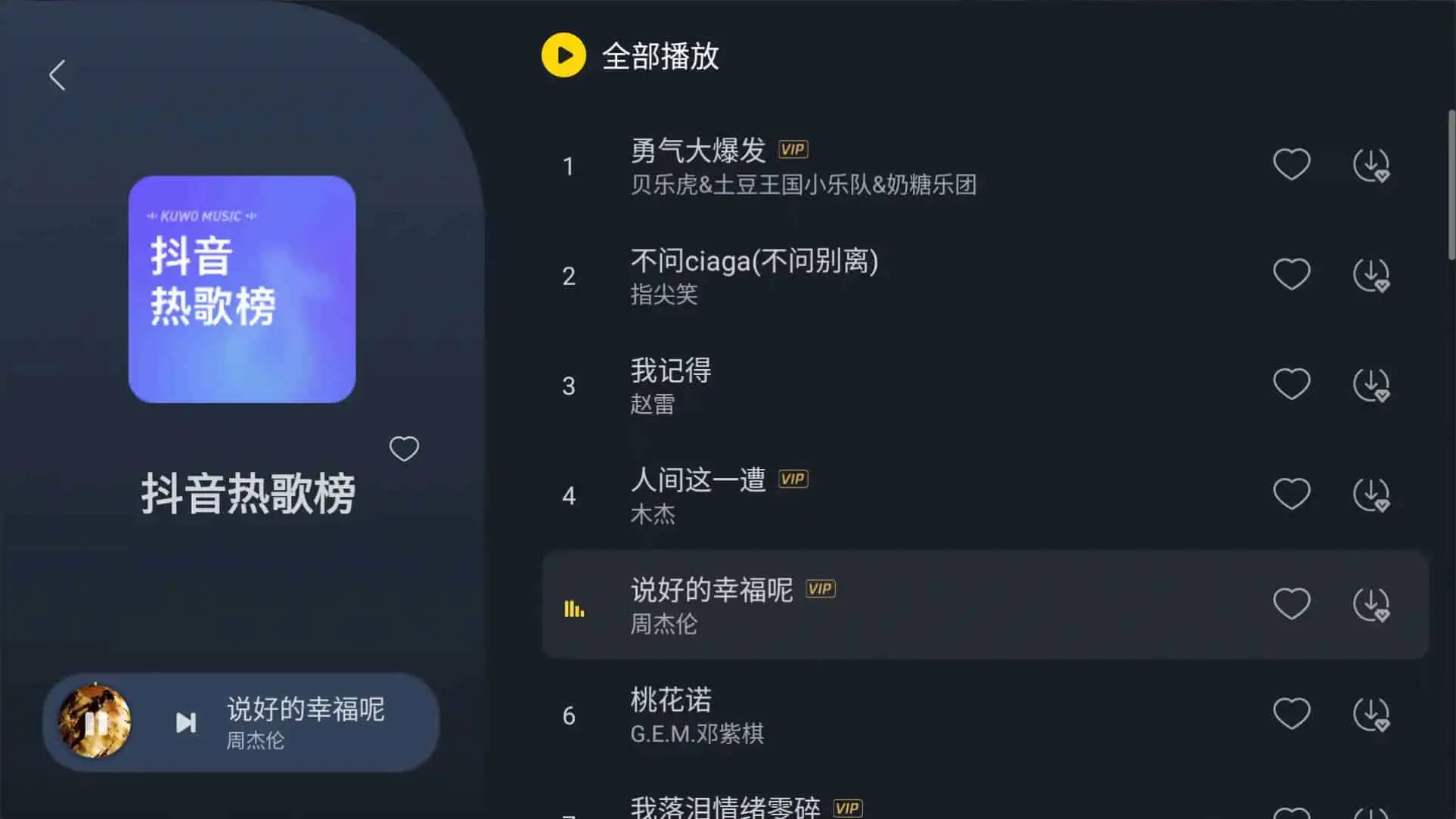 酷我音乐车机版 v7.5.9.21 破解永久VIP版 第3张 酷我音乐车机版 v7.5.9.21 破解永久VIP版 第3张
